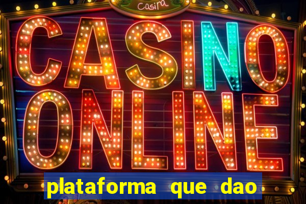 plataforma que dao bonus no cadastro